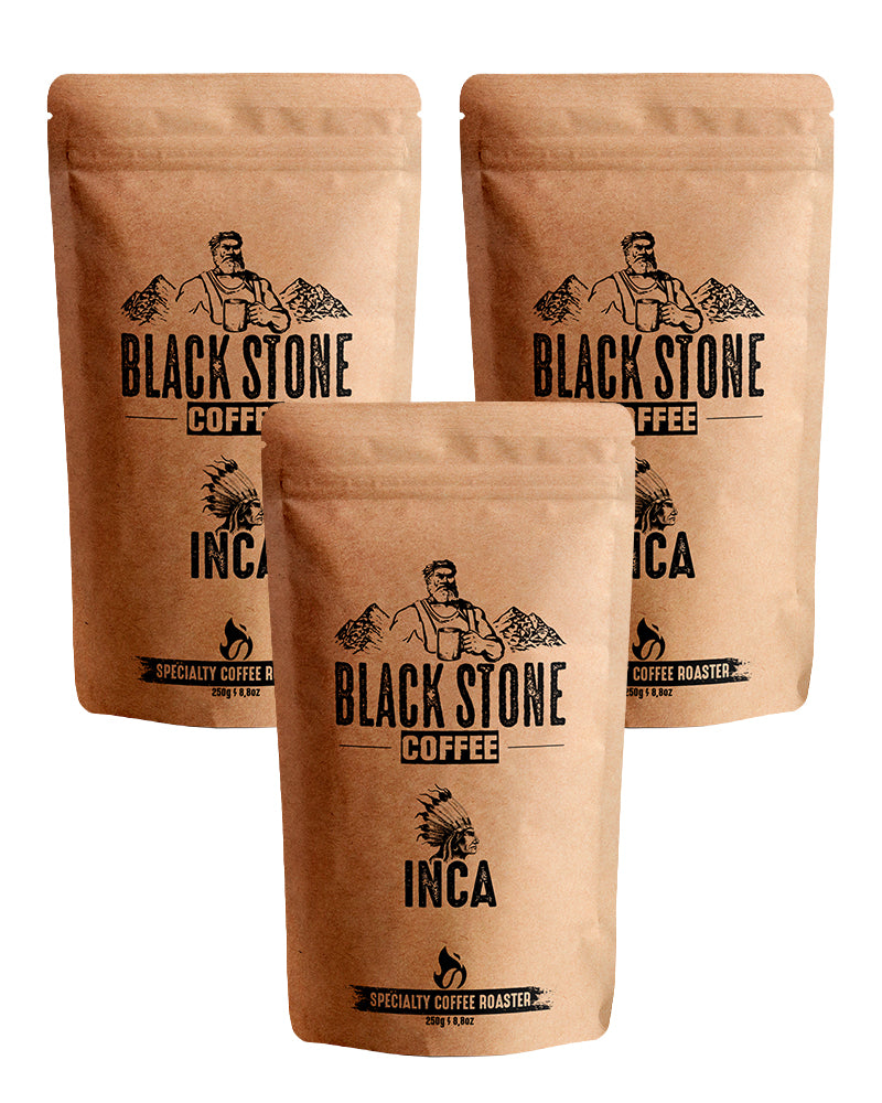 Cafe Inca BLACK STONE COFFEE INCA COLOMBIA 250G - CAFÉ DE ESPECIALIDAD – Linda Favela